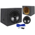 thumbnail image 1 of Rockford Fosgate Punch R2D2-12 12" 500w Car Subwoofer + Hatchback Sub Enclosure, 1 of 12