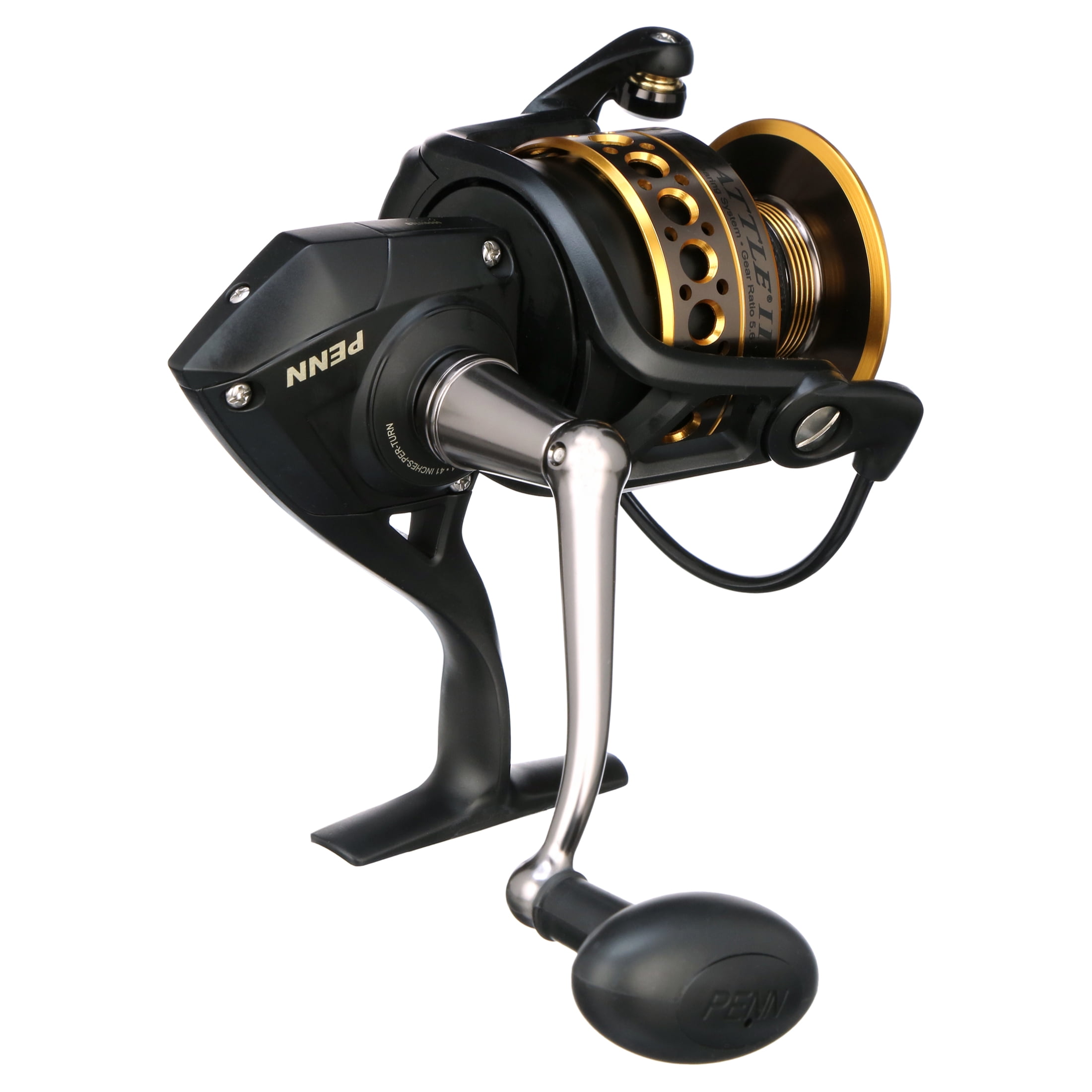 Original PENN BATTLE II Fishing Spinning Reels 3000/4000/5000/6000/8000  Gear Ratio 6.2:1/5.6:1/5.3:1 Saltwater - AliExpress