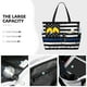 thumbnail image 3 of Easygdp Thin Blue Line Flag Bolsa de Viaje de Playa de Gran Capacidad, Bolsa Tote Perfecta para la Playa, Escapadas de Fin de Semana y Viajes, 3 of 7