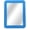 Blue, variant on Magnetic Locker Mirror,5" x 7" Small Mirrors for Locker with Magnetic Backing,Real Glass Mirrors for School Locker, Bathroom,Workshop Toolbox,Locker Accessory, Office, Home (Gray)
