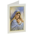 thumbnail image 2 of JAM Paper Christmas Card Sets, Modern Virgin Mary, 10/Pack, 2 of 4