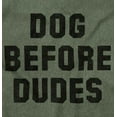 thumbnail image 2 of Dog Before Dudes Pet Owner Friends Women's Plus Size Graphic Tee Brisco Brands 5X, 2 of 4