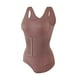 thumbnail image 4 of Body moldeador de cuerpo para mujer, color sólido, tirantes ajustables para hombros, talla grande, ajustado, levanta y moldea la cadera, mono con escote pronunciado, moldeador de nailon para mujer., 4 of 4