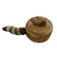 thumbnail image 4 of Sombrero de cola de mapache sintética, resistente al viento, grueso, único para acampar, hacer senderismo al aire libre. raya, 4 of 7