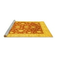 thumbnail image 2 of Ahgly Company Machine Washable Indoor Rectangle Oriental Yellow Traditional Area Rugs, 2' x 4', 2 of 4
