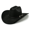 thumbnail image 1 of Sombrero vaquero FLUFFY SENSE. Cattleman Felt para mujeres y hombres, 1 of 6