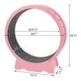 thumbnail image 5 of RYPetmia 35" Cat Treadmill, Cat Wheel Exerciser with Carpeted Runway,Suitable for Physical Activity Teaser Cat Toys(Wood), 5 of 7