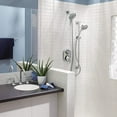 thumbnail image 2 of Moen Eco-Performance Chrome Handheld Showerhead with 69-Inch-Long Hose and Featuring 30-Inch Wall-Mounted Slide Bar, Four-Function Hand Shower Offers Personalized Spray, 3667EP, 2 of 8