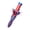 Red, variant on Orange Orange Shake Sensor Light Up Toy Sword For Kids With Sound And Vibration Role Playing