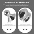 thumbnail image 3 of 4 Pcs Embout de Lampe Argenté pour Lampe de Table, 3 of 8