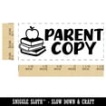 thumbnail image 2 of Parent Copy Teacher Student School Self-Inking Rubber Stamp Ink Stamper - Black Ink - Small 1-1/2 Inch, 2 of 7
