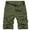 Army Green, variant on FEN AI Mens Cargo Shorts Quick Dry Hiking Fishing Golf Short Black Outdoor Workwear w/ Zipper Pockets (With Belt)
