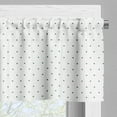 thumbnail image 3 of Ambesonne White Valance Pack of 2, Vintage Green Polka Dots, 54"X12", Forest Green and White, 3 of 5