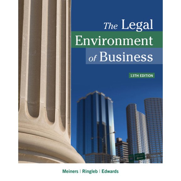 Pre-Owned The Legal Environment of Business (Hardcover) 1337095494 9781337095495