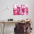 thumbnail image 3 of Stupell Industries Pink Palm Tree Leaves Botanical & Floral Painting Unframed Art Print Wall Art, 13 x 19, 3 of 8