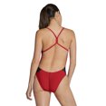 thumbnail image 2 of Speedo Women's Endurance+ Edge Splice One Back One Piece Swimsuit - Black/Red, Size: 26, 2 of 2
