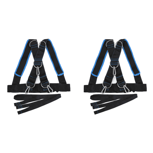 Correas de entrenamiento de velocidad, trineo, chaleco lastrado para hombros, arnés de entrenamiento