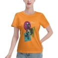 thumbnail image 1 of T-Shirt Basique à Manches Courtes pour Femmes Style Rue Demon Slayer, 1 of 6