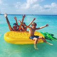 thumbnail image 5 of Hamaca Inflable de Agua, 195 x 90 cm, Tumbona Flotante, Silla de Piscina Gigante, Cama Flotante Inflable para Adultos, niños, Playa, Piscina, Fiesta de Verano (Piña), 5 of 5