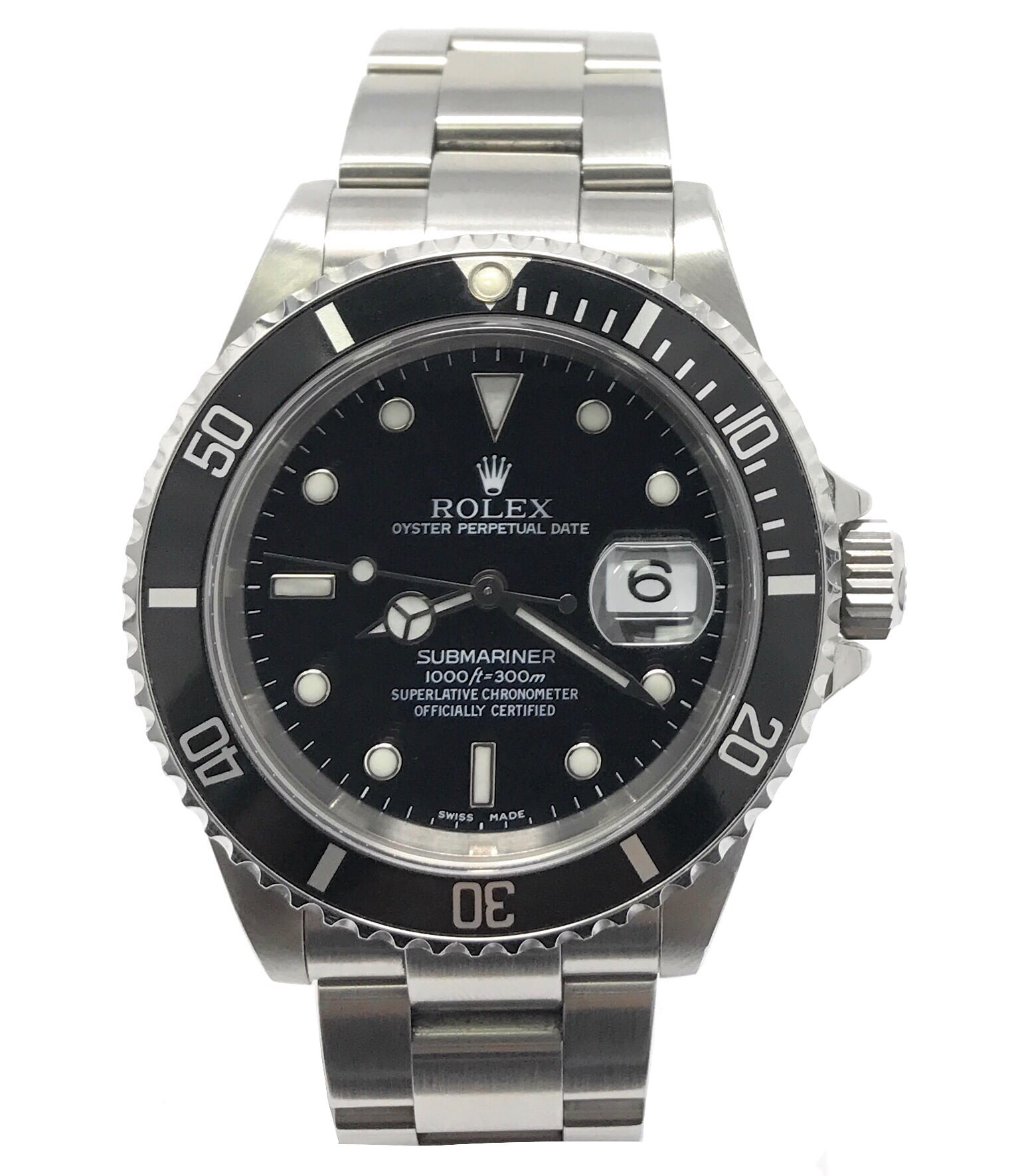 black rolex chronograph