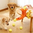 thumbnail image 5 of YYYMEIII Tennis Ball Launcher For Dogs Automatic Ball Launcher For Dogs Interactive Pet Tennis With Free 2 Inch Tennis Automatic Dog Toy & Feeder Enhances 1cm Orange, 5 of 8