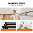 thumbnail image 5 of VEVOR Pipe Stair Handrail,11FT Staircase Handrail, 440LBS Load Capacity Carbon Steel Pipe Handrail, Industrial Pipe Handrail with Wall Mount Support, Round Corner Wall Handrailing for Indoor,Outdoor, 5 of 9