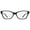 POLISHED BLACK, variant on IVI Eyewear Cosmopolis Handcrafted Polished Black Frame Eyeglasses