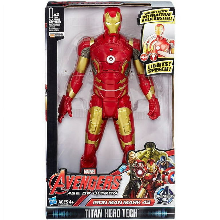 Marvel Avengers Age of Ultron Titan Hero Tech Iron Man Mark 43