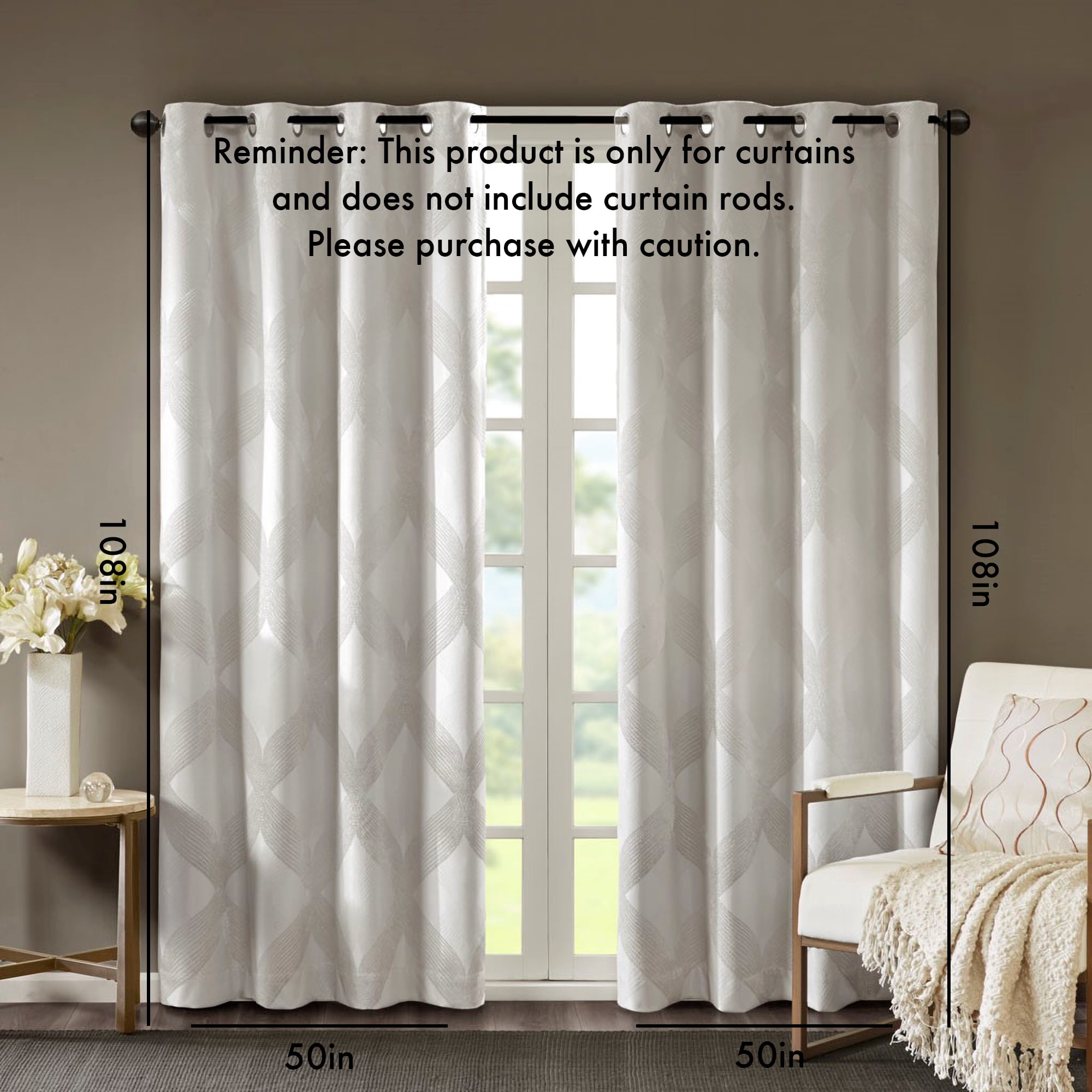 Blackout Curtain Panel (Only 1 Pc Panel)