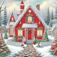 thumbnail image 1 of 5D DIY Kit Casa Navidad Del Art30x30cm, 1 of 9