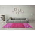 thumbnail image 3 of Ahgly Company Indoor Rectangle Abstract Pink Modern Area Rugs, 5' x 7', 3 of 4