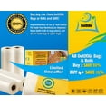 thumbnail image 4 of 8" & 11" 25ft Vacuum Sealer Rolls (Fit Inside) 4 (2 of Each 100ft total) Bags Works With FoodSaver Other Machines - 33% Thicker BPA Free Commercial Grade, 4 of 4