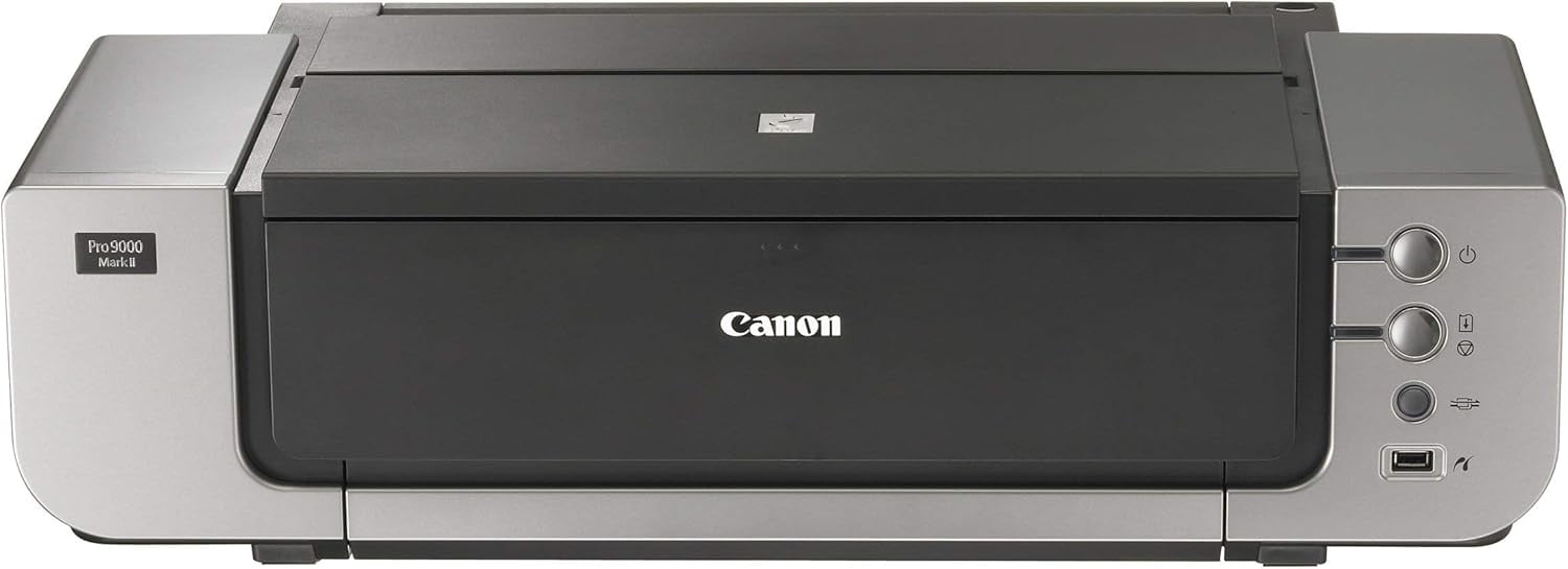 Restored Canon PIXMA Pro9000 Mark II Inkjet Photo Printer with USB & Ethernet Connectivity, 4800 x 2400 dpi - 3295B002 (Refurbished)