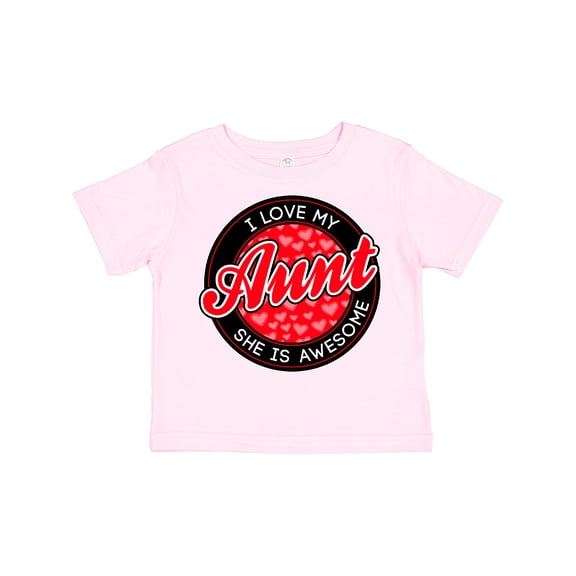 Inktastic I Love My Aunt Boys or Girls Toddler T-Shirt