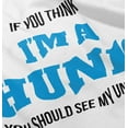 thumbnail image 4 of Hunky Like My Uncle Funny Nephew Youth T Shirt Tee Boys Infant Toddler Brisco Brands 24M, 4 of 5