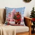 thumbnail image 3 of Cheapark Gift Christmas Pillow Covers 17.7x17.7 Inches, Decorative Soft Fabric Pillow Cases with Hidden Zipper, Wrinkle-Free Design for Living Room Bedroom Christmas Holiday Decor, 3 of 6