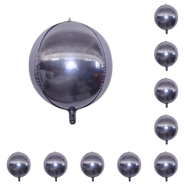 Ounissouiy Globos redondos de gran tamaño para niños, regalos para casa, globo de 22 pulgadas, arreglo de ambiente, encantadores accesorios para fotos, Púrpura perla 10piezas Ounissouiy CBP383157