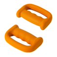 thumbnail image 3 of Baoblaze 2 Pieces Boxing Dumbbells D Shape Grip Hand Weight for Aerobics Exercises Walkin Orange, 3 of 8