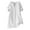 White-2, variant on QHFBli Linen Shirts for Women Plus Size Short Sleeve V Neck Shirts Solid Roll up Linen Tops Summer Cotton Blend Tee Shirts