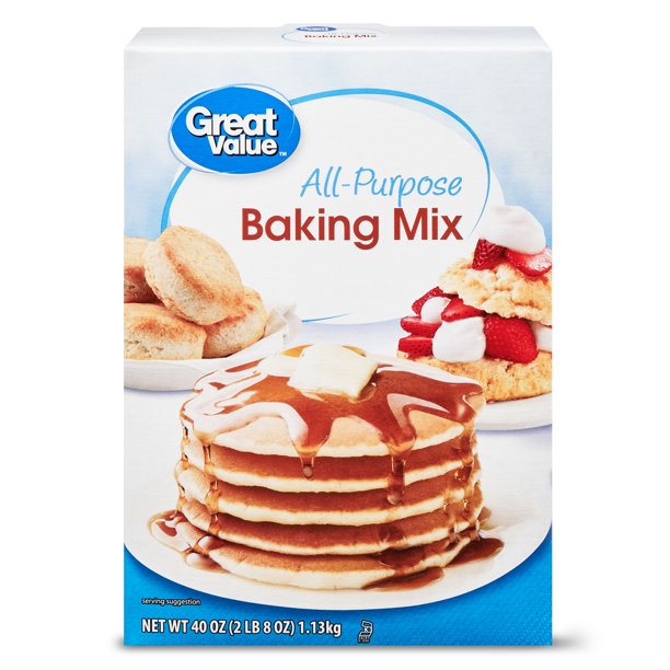 (3 Pack) Great Value AllPurpose Baking Mix, 40 oz