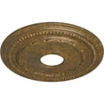 thumbnail image 3 of Ekena Millwork 15 3/8"OD x 3 5/8"ID x 1"P Federal Ceiling Medallion (Fits Canopies up to 8 1/2"), Hand-Painted Rubbed Bronze, 3 of 6