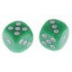 thumbnail image 3 of 10 piezas de 6 lados Die Pearlized Supplies Props 1.6cm Verde Sunnimix Juego de dados de 6 lados, 3 of 5