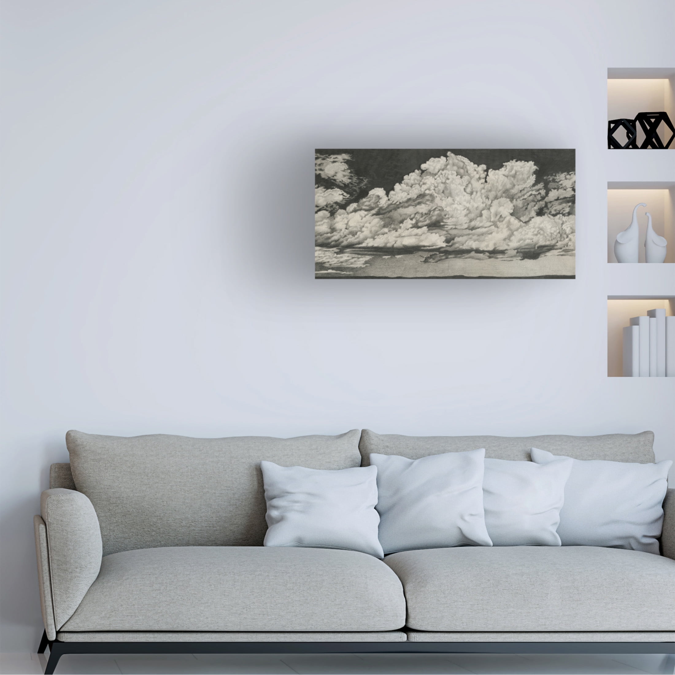 Trademark Fine Art Grace Popp Clouds on Fire III Canvas Wall Art