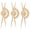 gold, variant on Eyebrow Ruler, Double Scale Sliding Gauge Plastic Eyebrow Tattoo Shaper Stencil Permanent Makeup Tool Tattoo Eyebrow Line Lip Ruler - gold