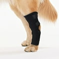 thumbnail image 3 of Dog Hock Brace Anti-lick Pet Knee Guard Waterproof Puppy Wound Bandage (Black M), 3 of 6