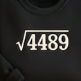 thumbnail image 2 of Square Root 4489 Meme Embroidered SweatShirt | Funny Camouflage Math T-Shirt for Men and Women| Math Teacher Gift Tee | Nerdy Slang Joke, 2 of 5