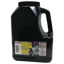 Chroma Mural Paint, Gallon, Blacktop Black