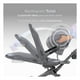 thumbnail image 3 of Carriola Ligera Esquimal, Portátil, Plegable, con Asiento Giratorio 360°, 6 a 36 Meses (Gris, 1 Pza), 3 of 7