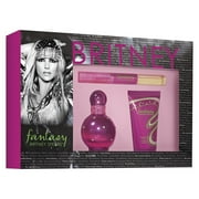 Britney Spears Fantasy, EDP 1.0 oz, Body Souffle 1.7oz, Lipgloss/Rollerball Duo