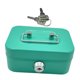 thumbnail image 4 of Caja de dinero con bloqueo de piggy bank colección pequeña recuerdo de recuerdo de recuerdo de recuerdo con llave para niños Niñas Niños Adultos Verde, 4 of 8